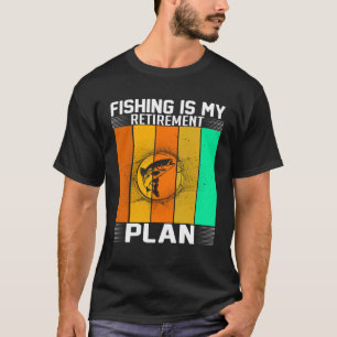Mein Rentenplan ist Angeln und Rentner 2 T-Shirt