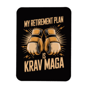Mein Rentenplan ist Krav Maga Magnet