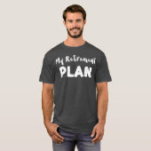 Mein Rentenplan Pferd T-Shirt (Vorne ganz)