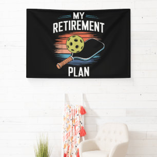 Mein Rentenplan-Pickleball-Spieler Banner