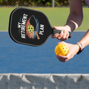Mein Rentenplan Pickleball-Spieler Pickleball Schläger
