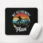 Mein Rentenplan Surfen Rentenplan  Mousepad (Mit Mouse)