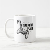 Mein Rentplan Gaming Tasse Trinkbehälter Kaffeetas (Links)