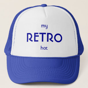 mein RETRO Hut Hut Truckerkappe