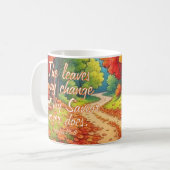 Mein Retter ändert sich nie Kaffeetasse (Vorderseite Links)