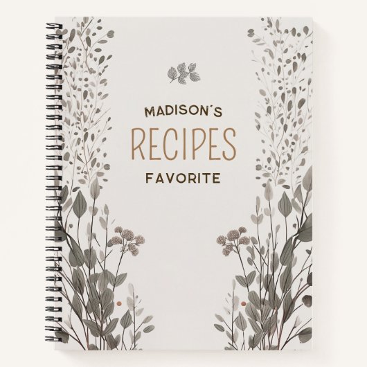 Mein Rezept Buch Kitchen Journal (Vorderseite)