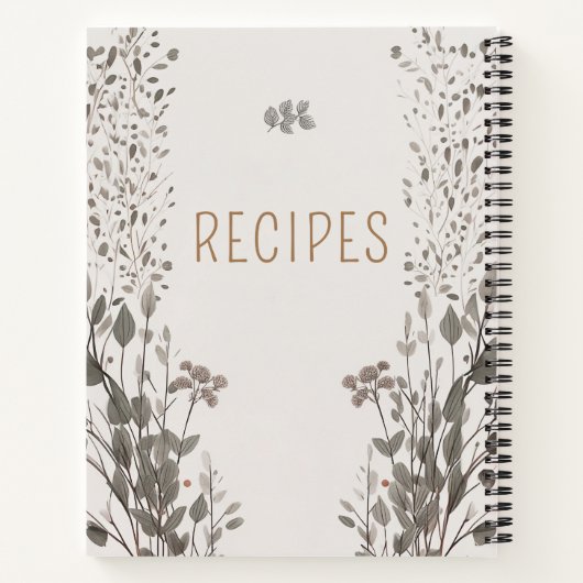 Mein Rezept Buch Kitchen Journal (Rückseite)