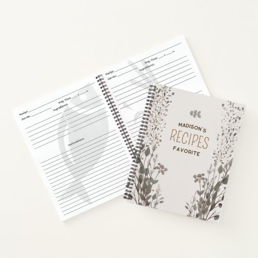 Mein Rezept Buch Kitchen Journal (Innenseite)