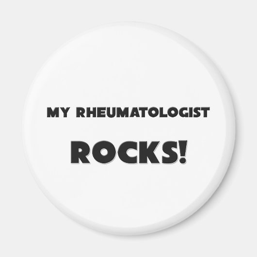 MEIN Rheumatologe ROCKS! Magnet (Vorne)