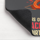 Mein Ritter in lustiger schwarzer Schmiedefrau Fra Mousepad (Ecke)