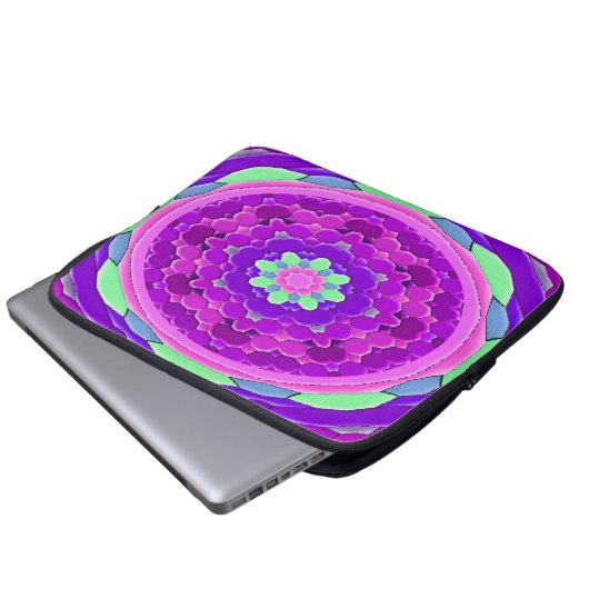 Mein Rockgarten.... Laptopschutzhülle (Vorne Knopf)