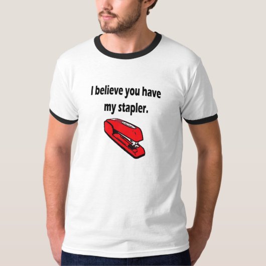 Mein roter Hefter T-Shirt (Vorderseite)