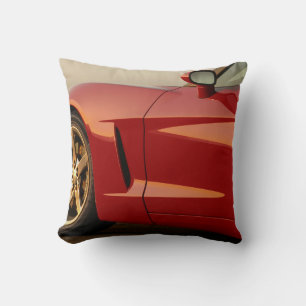 Mein rotes klassisches Auto Kissen