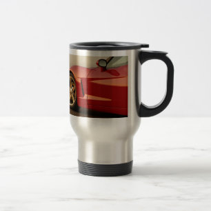 Mein rotes Korvette Reisebecher