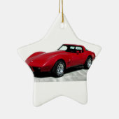 Mein Rotes Korvette von 1979 Keramikornament (Rechts)