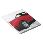 Mein Rotes Korvette von 1979 Notizblock (angewinkelt)