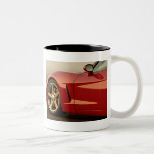 Mein rotes Korvette Zweifarbige Tasse
