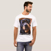 Mein rottie ist mein Schutzengel! T-Shirt (Vorne ganz)