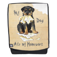 Mein Rottweiler aß meine Hausaufgaben