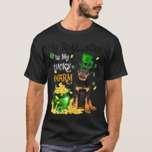Mein Rottweiler ist mein Glücksbringer Niedlicher T-Shirt