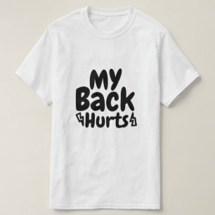 Mein Rücken tut einem relationalen Unbehagen weh T-Shirt