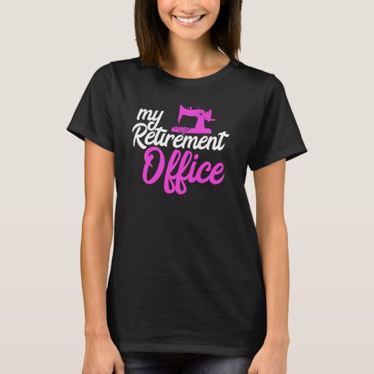 Mein Ruhestandsbüro Die Großmutter 2021 wird müde T-Shirt (Vorderseite)