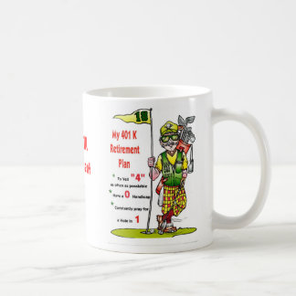 Mein Ruhestandsplan 401K Kaffeetasse
