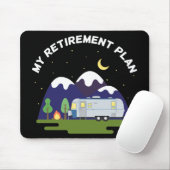 Mein Ruhestandsplan - Campingwagen RV - Ruhestand Mousepad (Mit Mouse)