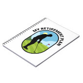 Mein Ruhestandsplan - Golf Golfspielen - Planung Notizblock (Linke Seite)