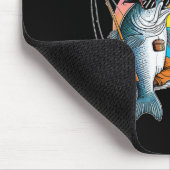 Mein Ruhestandsplan ist der Spaß beim Fischfang Mousepad (Ecke)