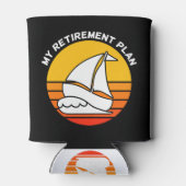 Mein Ruhestandsplan Segelboot Ruderboot Dosenkühler (Rückseite)