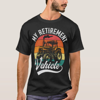 Mein Ruhestättenfahrzeug Zugmaschine Sonniger Baue T-Shirt