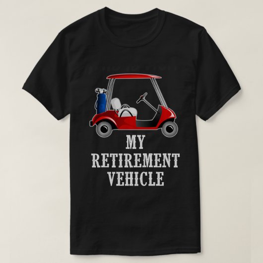 Mein Ruhestätter Funny Golf t T-Shirt (Design vorne)