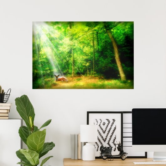 Mein Ruhm Poster (Heimbüro)