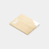 Mein Samoyed aß meine Hausaufgaben Post-it Klebezettel (angewinkelt)