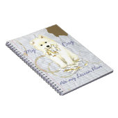 Mein Samoyed aß meinen Unterrichtsplan Notizblock (Rechte Seite)