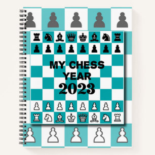 Mein Schachjahr 2023, Notizbuch