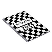 Mein Schachjahr 2025, Notebook Notizblock (Rechte Seite)