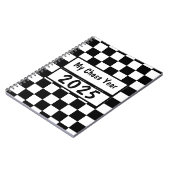 Mein Schachjahr 2025, Notebook Notizblock (Linke Seite)