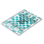 Mein Schachjahr 2025 Notizblock (Linke Seite)