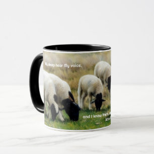Mein Schaf John 10:27 Faith Art Tasse Cup