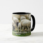 Mein Schaf John 10:27 Faith Art Tasse Cup (VorderseiteRechts)