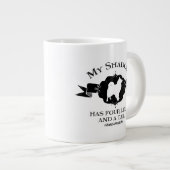 Mein Schattenhund Jumbo-Tasse (Vorderseite Rechts)
