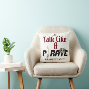 Mein Schatz International Talk Like a Pirate Day Kissen