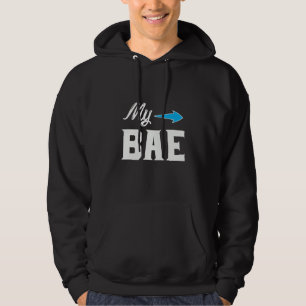Mein Schatz Paare passende Valentinstag-Kostüme Hoodie