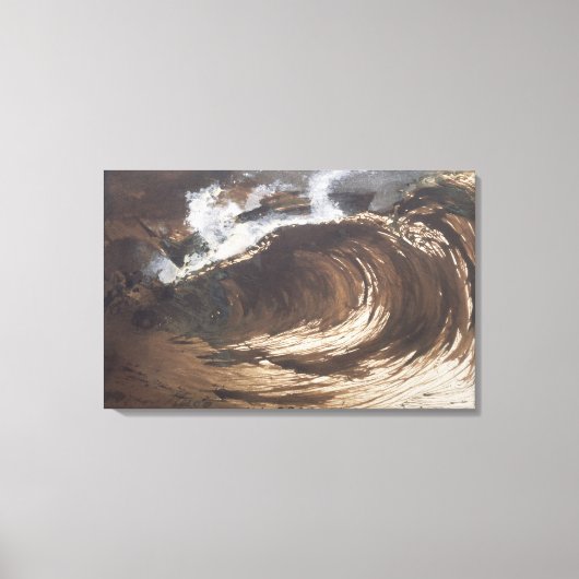 Mein Schicksal, 1857 Leinwanddruck (Vorderseite)