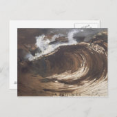 Mein Schicksal, 1857 Postkarte (Vorne/Hinten)