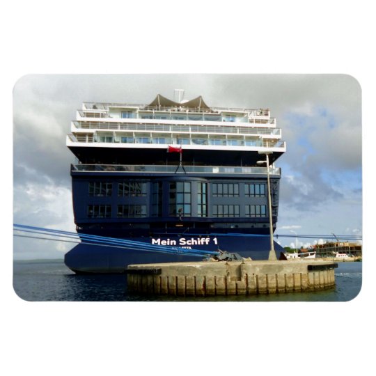 Mein Schiff 1 Heck Magnet Zazzlede