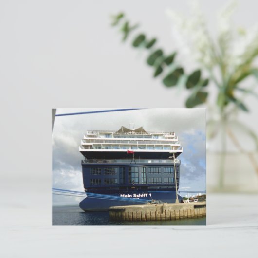 Mein Schiff 1 Stern Postkarte (Stehend Vorderseite)