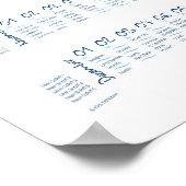 Mein Schiff Kalender Poster (Ecke)